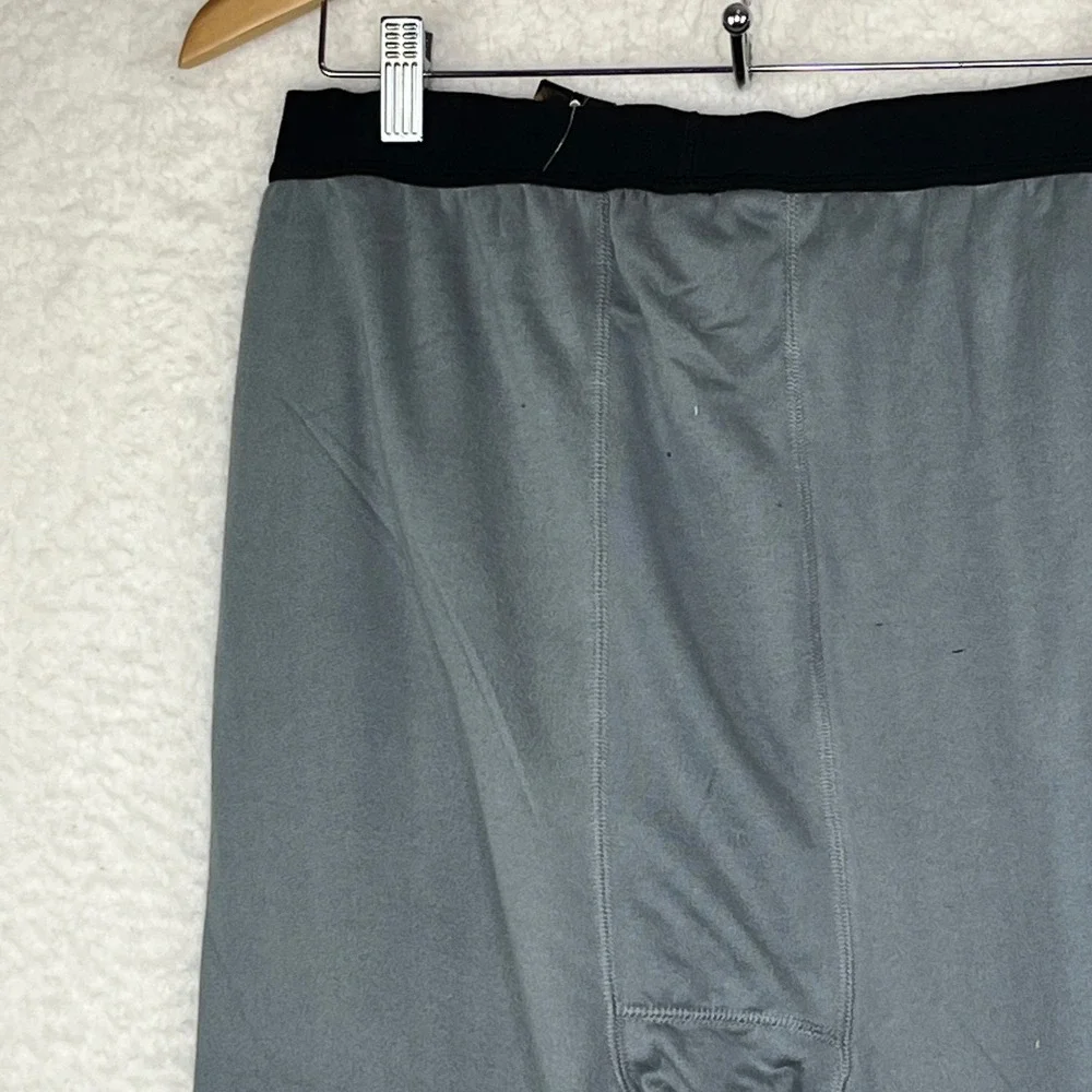 IceArmor by Clam Mens Gray Base Layer Stirrup Pants Cold Weather Leggings XXL